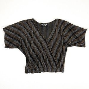 Vintage 70s Style Sparkly Disco Tope